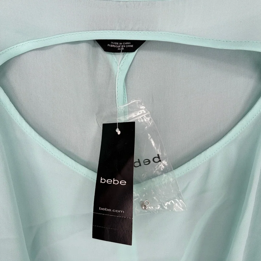 bebe sheer mint